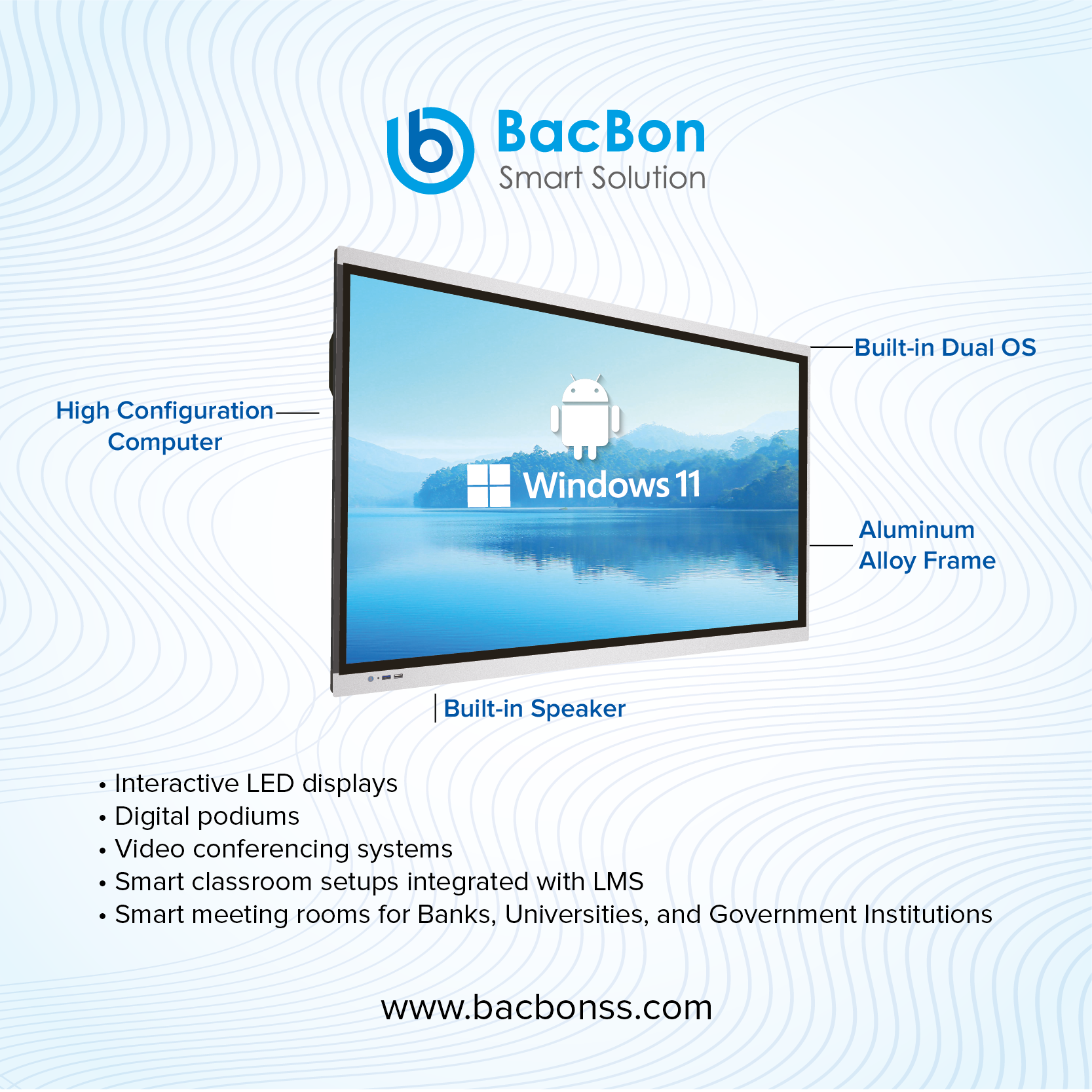 BacBon Smart Solution (Smart Board)
